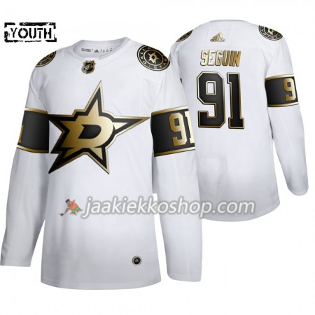 Lapsille NHL Dallas Stars Pelipaita Tyler Seguin 91 Adidas 2019-20 Golden Edition Valkoinen Authentic